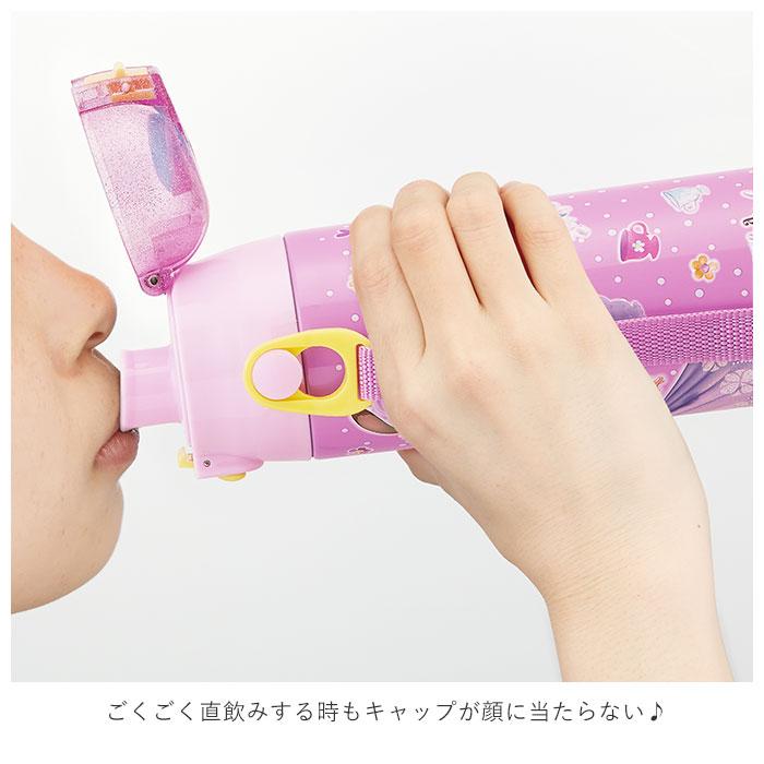 水筒 通販水筒 子供 ステンレス 直飲み 580ml 保冷 肩掛け 軽量 軽い ワンプッシュ マグボトル ダイレクトボトル キッズ 子ども用 キャラクター ディズニー 水筒 |  | 16