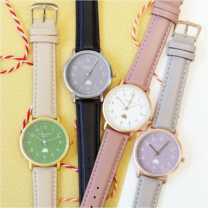 腕時計 メンズ レディース 通販 ブランド スカンジナビアンフォレスト おしゃれ 大人 かわいい 時計 ペアウォッチ 合皮 フェイク レザー 防水 20 30 40 腕時計 | SCANDINAVIAN FOREST