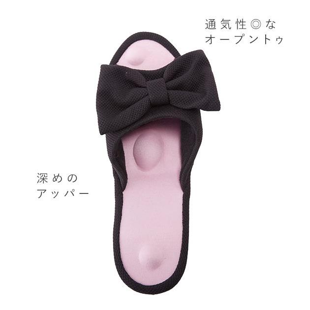 スリッパ おしゃれ ヒール 通販 レディース 室内 室内用 室内履き ツボ押し 足ツボ 健康サンダル 健康スリッパ ツボ押しスリッパ リボン かわいい スリッパ |  | 04