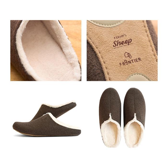 ルームズ スリッパ 通販 ルームシューズ 部屋履き ルームスリッパ ボアスリッパ 室内履き メンズ レディース rooms Sheep ルームズシープ 秋冬用 ルームズ |  | 20