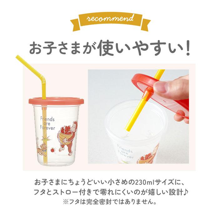 プラスチック コップ セット 通販 子供 キッズ キャラクター ストロー付き タンブラー 蓋付き プラコップ ディズニー プリンセス カーズ ミニオン |  | 15