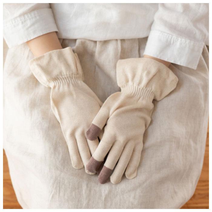 シルク手袋 レディース 通販 手袋 シルク おやすみ手袋 ハンドケア 絹のおもてなし 手荒れ てぶくろ おしゃれ 婦人用 保湿 手あれ スキンケア シルク手袋 | BACKYARD FAMILY | 07