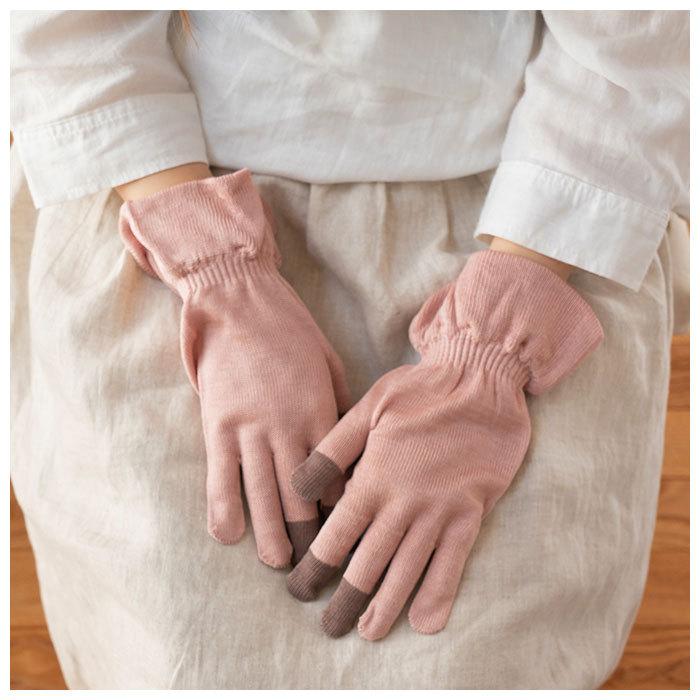 シルク手袋 レディース 通販 手袋 シルク おやすみ手袋 ハンドケア 絹のおもてなし 手荒れ てぶくろ おしゃれ 婦人用 保湿 手あれ スキンケア シルク手袋 | BACKYARD FAMILY | 08
