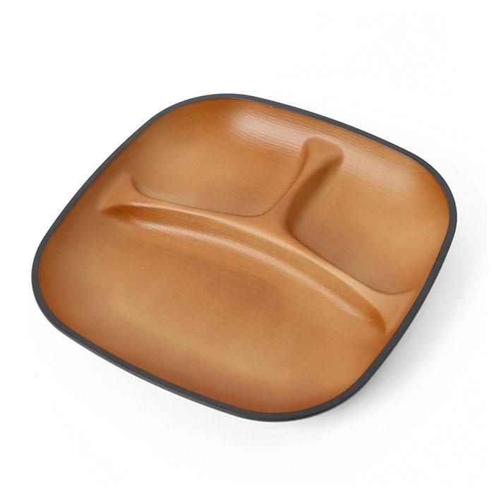 ランチプレート 通販ランチプレート 仕切り皿 おしゃれ 深め 深型 食洗機対応 日本製 レンジ対応 軽量 軽い 割れにくい 子供 大人 シンプル ランチプレート |  | 02