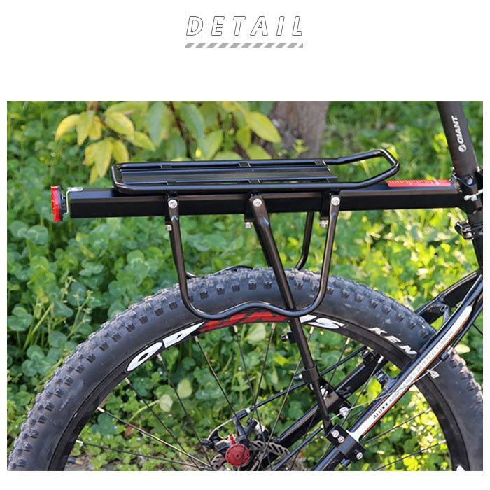 自転車 リアキャリア 通販 サイクルキャリア キャリア 荷台 ロードバイク マウンテンバイク クロスバイク バイク シートポスト 取り付け 取付簡単 後付け Backyard Family 通販 Paypayモール
