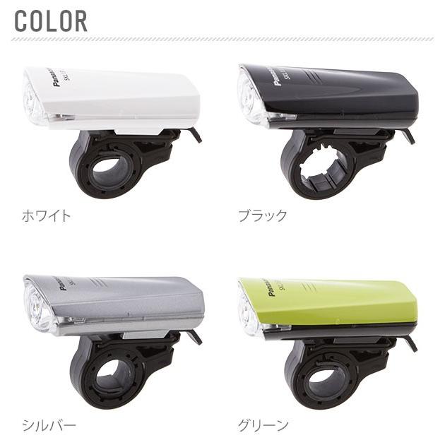 自転車 ライト LED 自転車ライト 防滴 LEDライト 電池式 パナソニック Panasonic スポーツライト サイクルライト 安全対策 乾電池 ヘッドライト フロントライト | ブランド登録なし | 07