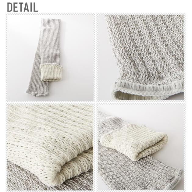 レッグウォーマー M&M SOCKS エムアンドエムソックス 通販 レディース メンズ ロング 52cm丈 シルク 絹 コットン 綿 天然繊維 絹＆綿 レッグウォーマー | ブランド登録なし | 08