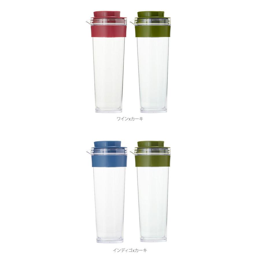 スリムジャグ2 1.1L 2本セット 好評 1100ml 2個 タケヤ TAKEYA 冷水筒 耐熱 ピッチャー 約 1l 横置き 縦置き タテヨコ 縦横 広口 洗いやすい スリムジャグ2 |  | 16