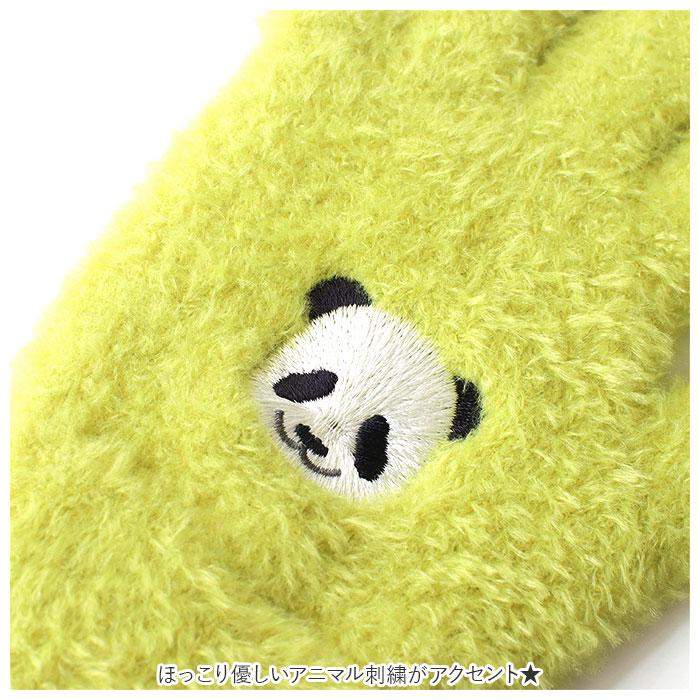 スマホ 通販スマホ 手袋 レディース スマホ対応手袋 おしゃれ かわいい アニマル 防寒 フリーサイズ スマートフォン あったか 動物 暖かい 女性 婦人手袋 | OWL | 17