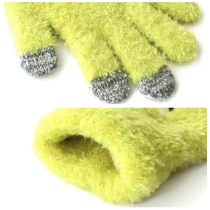 スマホ 通販スマホ 手袋 レディース スマホ対応手袋 おしゃれ かわいい アニマル 防寒 フリーサイズ スマートフォン あったか 動物 暖かい 女性 婦人手袋 | OWL | 18