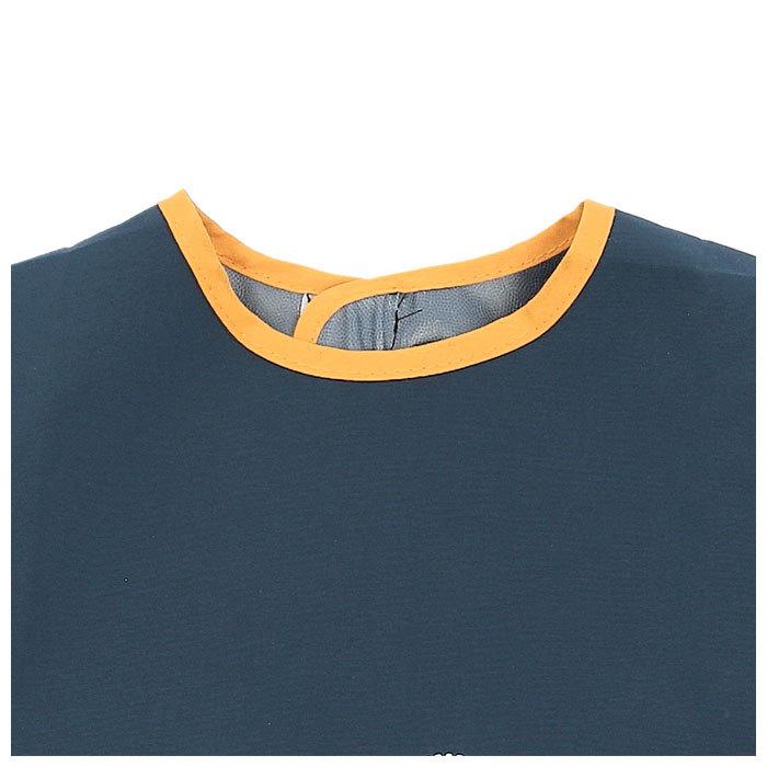 スモック 撥水 長袖 通販 子供 キッズ 子ども こども 90 100 110 120 130 エプロン ロング ロング丈スモック 長袖スモック お食事エプロン 男の子 スモック | ブランド登録なし | 04