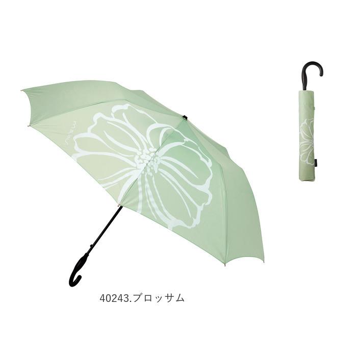 mabu 通販mabu 傘 長傘 レディース コンパクト 日傘 晴雨兼用 uvカット ジャンプ傘 ワンタッチ 55cm 8本骨 グラスファイバー骨 おしゃれ 大人可愛い ローズ | mabu | 13