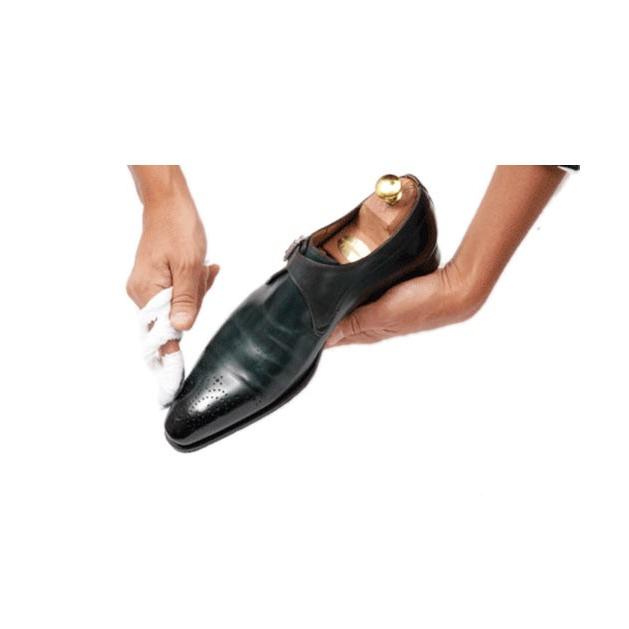 ビーズワックスポリッシュ 靴磨き クリーム サフィール ワックス 艶出し 光沢 シューケア ケア用品 皮革製品 ビーズワックスポリッシュ 50ml ブラック | Saphir Noir | 18