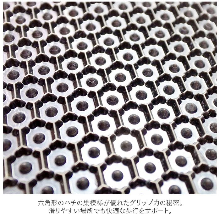 スノーソール 通販 ヒール セット 1足分 靴底 滑り止め ワンタッチ すべり止め 雪道 簡単装着 ステッカータイプ 男女兼用 坂道 急勾配 雨 雪 スノーソール | ブランド登録なし | 03