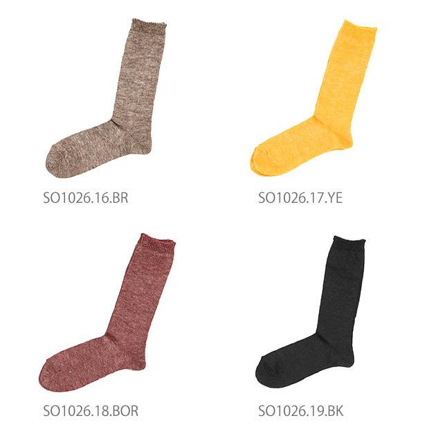 靴下 メンズ レディース おしゃれ リブソックス スモールストーンソックス ソックス 日本製 リネン 麻混 薄手 無地 靴下 | ブランド登録なし | 21