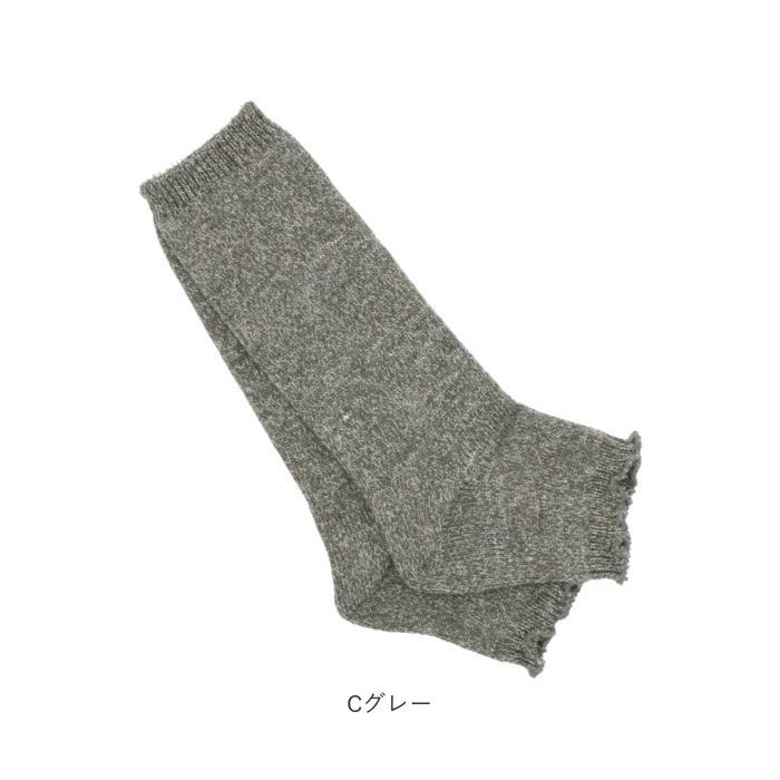 レッグウォーマー レディース 通販 ソックス 暖かい 靴下 ブランド SMALL STONE SOCKS 足首ウォーマー 厚手 ウール リネン ミックス ゆったり レッグウォーマー | ブランド登録なし | 16