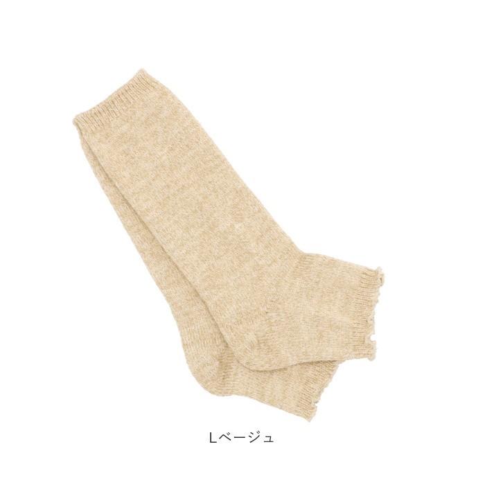 レッグウォーマー レディース 通販 ソックス 暖かい 靴下 ブランド SMALL STONE SOCKS 足首ウォーマー 厚手 ウール リネン ミックス ゆったり レッグウォーマー | ブランド登録なし | 17