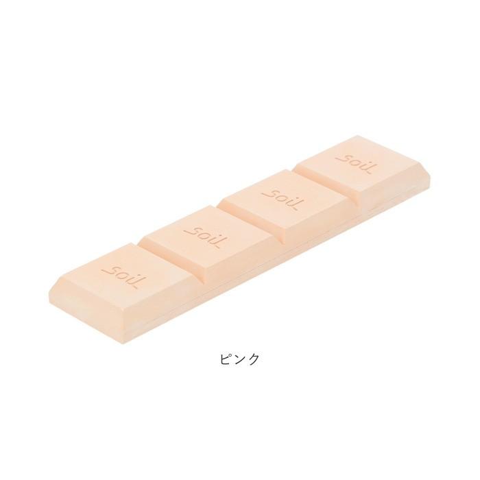 珪藻土 soil 珪藻土 ドライングブロック 通販 グリーン ホワイト ピンク キッチン チョコ型 ソイル 調湿剤 天日乾燥 繰り返し 乾燥剤 吸湿剤 自然素材 調味料 | ブランド登録なし | 12