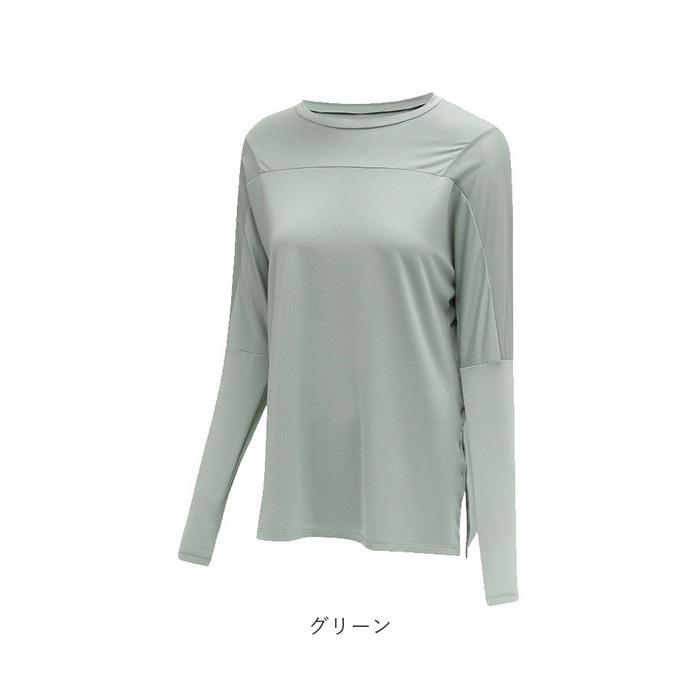 ヨガウェア トップス 長袖 通販 レディース ゆったり ロング ヨガ ピラティス ロング丈 スポーツ ジム 運動 体型カバー おしゃれ かわいい ヨガウェア |  | 14