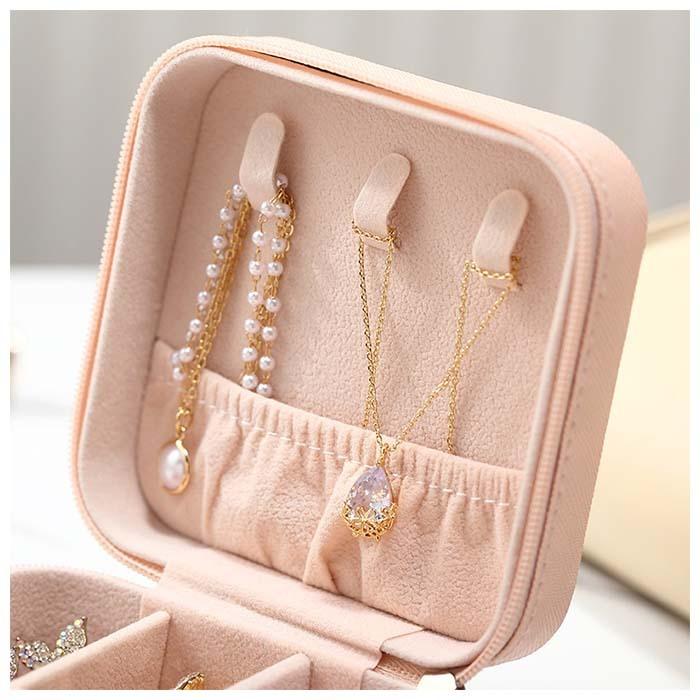 ジュエリーボックス コンパクト 通販 ジュエリーケース アクセサリーケース  可愛い おしゃれ かわいい 持ち運び 旅行用 収納 ケース ジュエリーボックス | 生活雑貨 | 12
