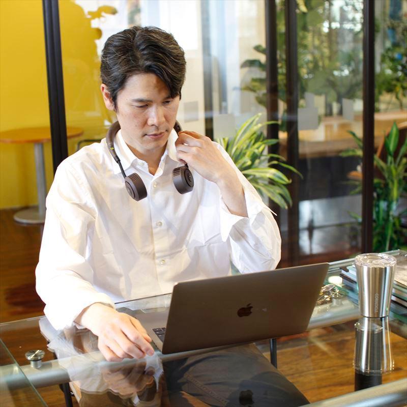 スパイス ダブル ファン 通販 首掛け扇風機 ネックファン 扇風機 首かけ扇風機 ハンズフリー ポータブル扇風機 熱中症対策 おしゃれ オフィス usb スパイス |  | 03