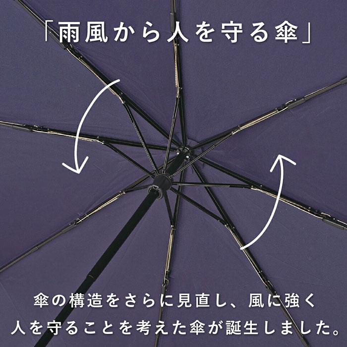ウォーターフロント 通販ウォーターフロント 折りたたみ傘 メンズ 折り畳み傘 傘 折りたたみ かさ 折り畳み 晴雨兼用 超撥水 スピナー構造 ウォーターフロント | Waterfront | 08