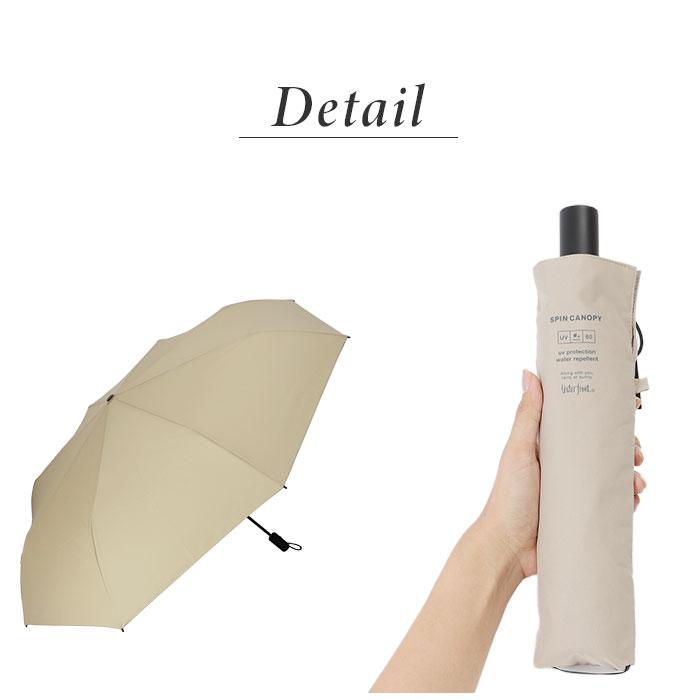 ウォーターフロント 通販ウォーターフロント 折りたたみ傘 メンズ 折り畳み傘 傘 折りたたみ かさ 折り畳み 晴雨兼用 超撥水 スピナー構造 ウォーターフロント | Waterfront | 14