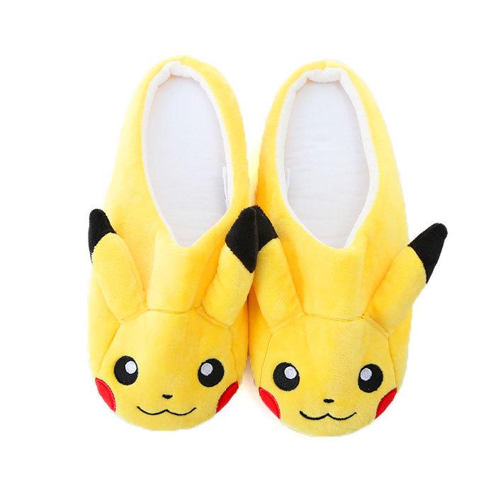 ルームシューズ 子供 通販 スリッパ レディース かわいい もこもこ 防寒 冬 モコモコ 女の子 男の子 あったか キャラクター グッズ プーさん ピカチュウ|BACKYARD FAMILY|02