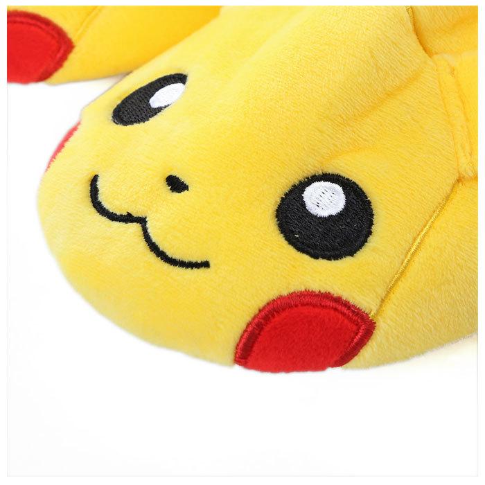 ルームシューズ 子供 通販 スリッパ レディース かわいい もこもこ 防寒 冬 モコモコ 女の子 男の子 あったか キャラクター グッズ プーさん ピカチュウ|BACKYARD FAMILY|06