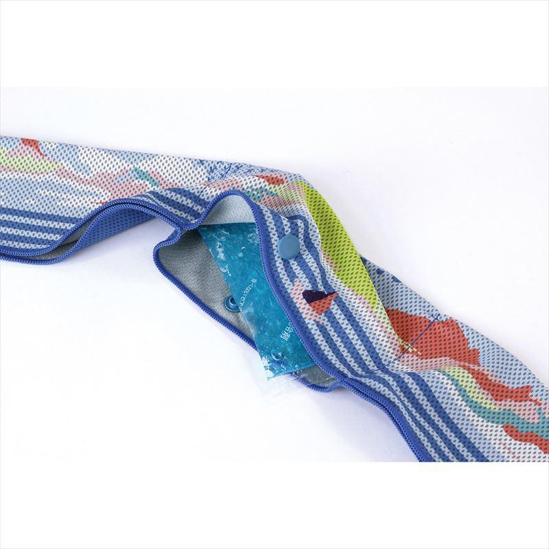 クールタオル ケース付き 通販 冷感タオル  ウォータークールミニタオル 88×8cm 首かけ ひんやりタオル 冷たいタオル 熱中症対策 おしゃれ クールタオル |  | 07