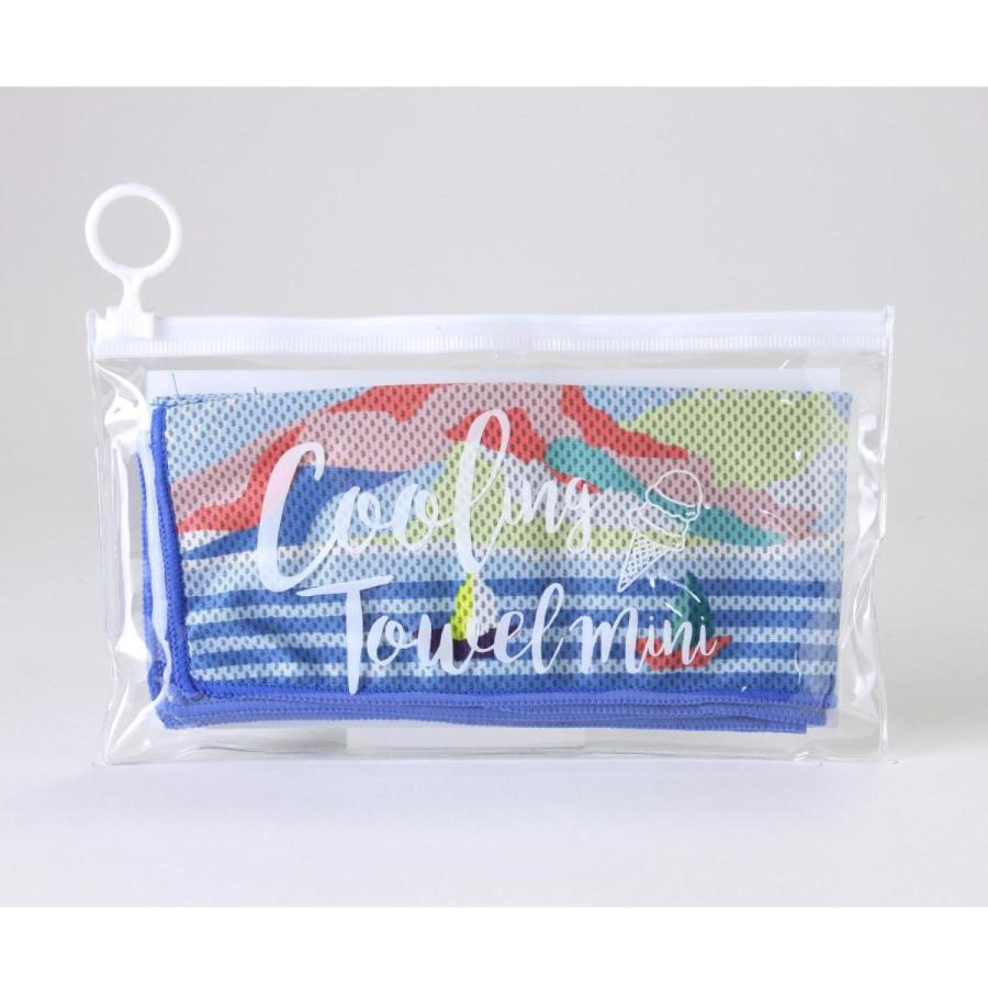 クールタオル ケース付き 通販 冷感タオル  ウォータークールミニタオル 88×8cm 首かけ ひんやりタオル 冷たいタオル 熱中症対策 おしゃれ クールタオル |  | 08