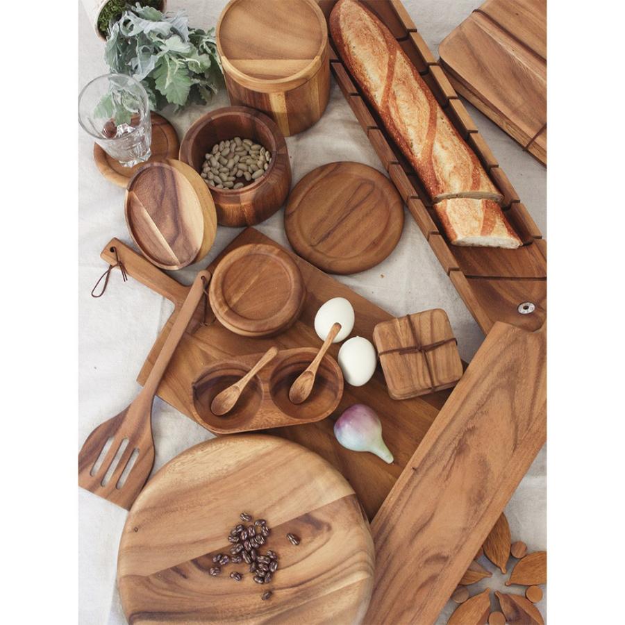 コースター 木製 通販 おしゃれ ナチュラル 四角 スクエア 正方形 木 アカシア 小皿 お茶菓子 茶托 茶たく 滑り止め付き SPICE OF LIFE BONO BONO コースター | SPICE of Life | 02