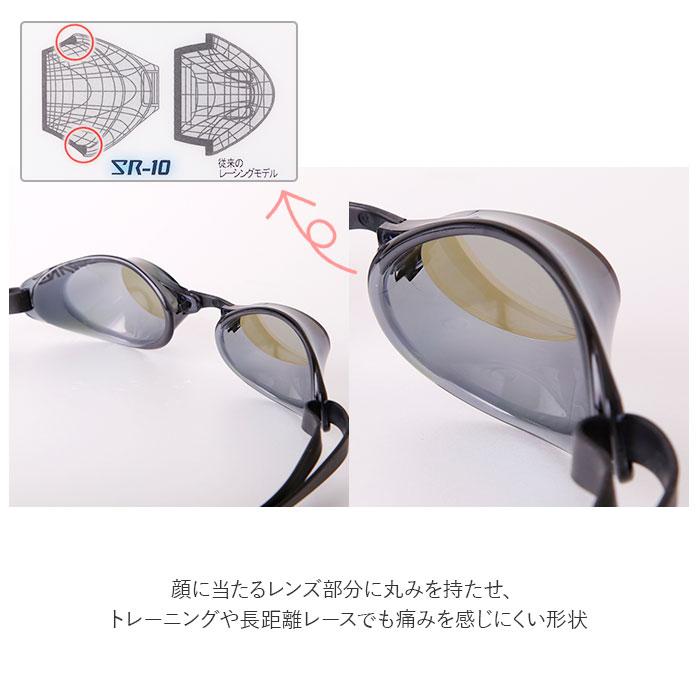 ゴーグル 通販 ゴーグル 水泳 大人 メンズ レディース 水中メガネ 水中眼鏡 SWANS スワンズ SR-10M Sniper FINA承認モデル レーシングモデル ゴーグル | SWANS | 12