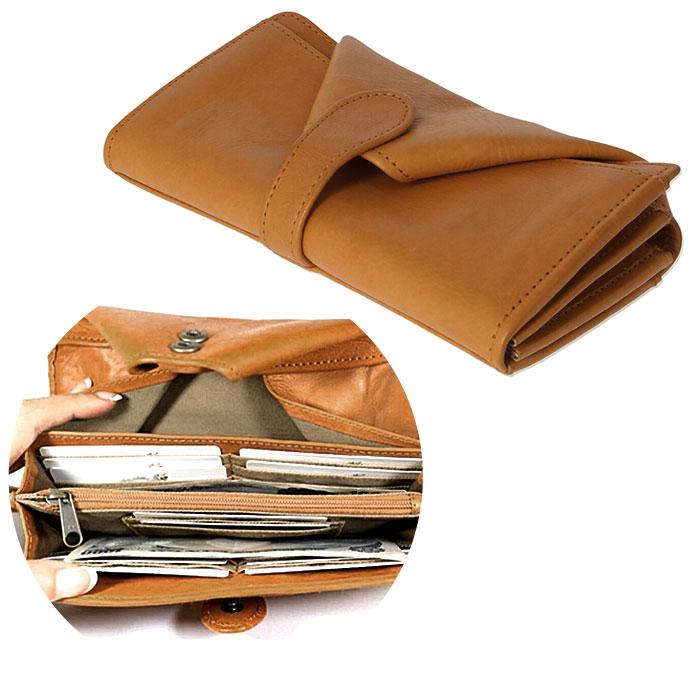 fes 通販fes フェス カウレザー 長財布 レディース ブランド 本革 大容量 ギャルソンタイプ 使いやすい 牛革 小銭入れあり ナチュラルレザー ギャルソン長財布 | fes | 12