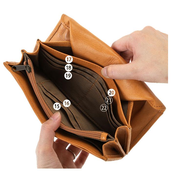 fes 通販fes フェス カウレザー 長財布 レディース ブランド 本革 大容量 ギャルソンタイプ 使いやすい 牛革 小銭入れあり ナチュラルレザー ギャルソン長財布 | fes | 05