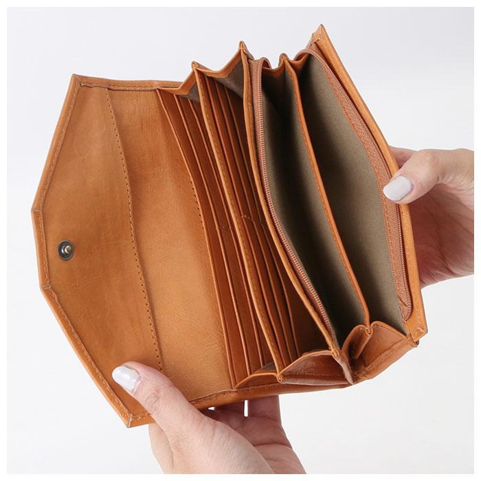 フェス zucchero 通販zucchero ズッケロ カウレザー 長財布 レディース ブランド 本革 大容量 かぶせ 牛革 天然皮革 小銭入れあり ナチュラルレザー おしゃ | fes | 05