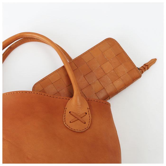 フェス ズッケロ 通販ズッケロ 財布 zucchero メッシュ 編み込み 長財布 レディース 本革 牛革 ラウンドファスナー 大容量 ヌメ革メッシュラウンド財布 シン | fes | 04