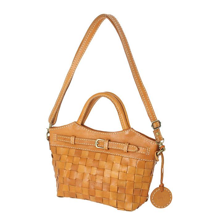 ズッケロフィラート ズッケロ 通販ズッケロ ショルダーバッグ レディース 斜めがけ 大人 かわいい 大きめ 通勤 通学 編み込み メッシュ ベルト付き zuccher | zucchero filato | 03