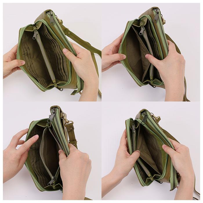 大人気　新品　レディース　本革　お財布　ショルダーバッグ　ズッケロフィラート　L 楽天市場】お財布ショルダー ショルダー レディース 本革