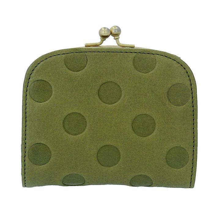 財布 通販財布 レディース 二つ折 ブランド zucchero ズッケロ がま口 二つ折り財布 本革 レザー 日本製 大人 かわいい ドット 水玉 55212 おしゃれ | zucchero filato | 02