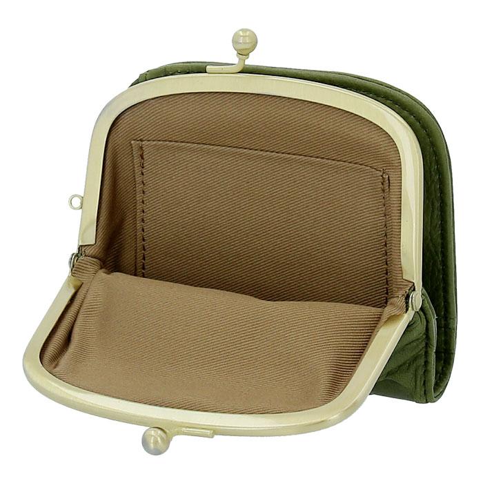 財布 通販財布 レディース 二つ折 ブランド zucchero ズッケロ がま口 二つ折り財布 本革 レザー 日本製 大人 かわいい ドット 水玉 55212 おしゃれ | zucchero filato | 06