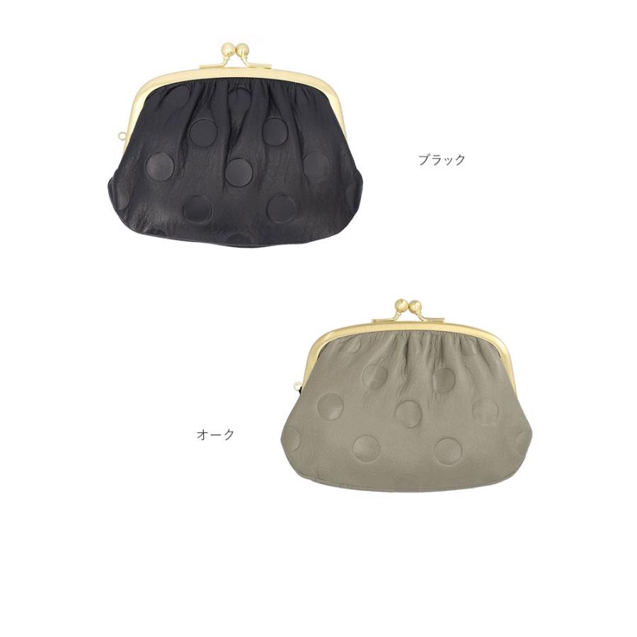 財布 通販財布 レディース がま口 zucchero ズッケロ コインケース 小銭入れ カード入れ 本革 レザー 日本製 大人 かわいい ドット 水玉 55213 おしゃれ | zucchero filato | 16