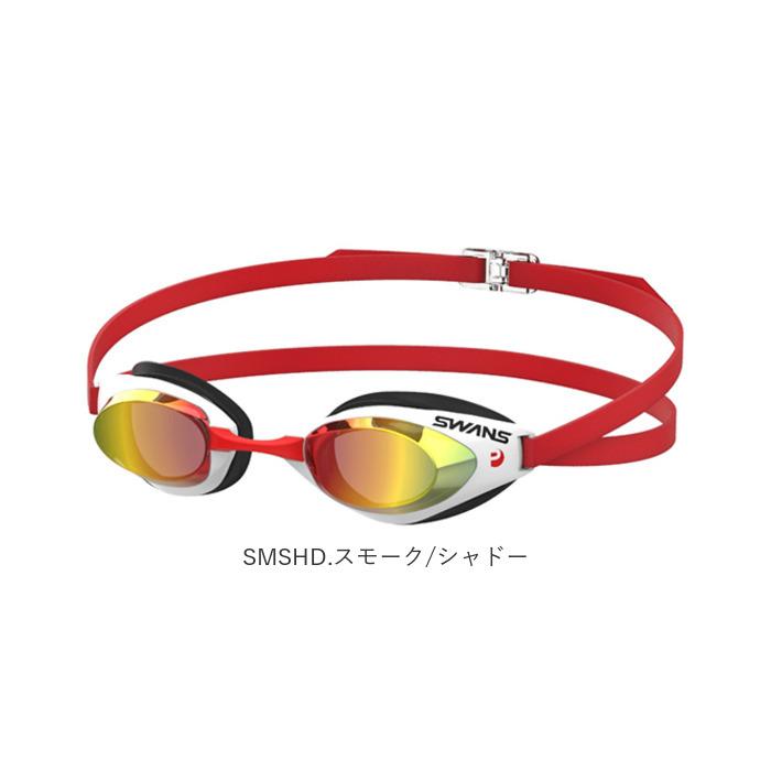 ゴーグル 水泳 大人 通販 クッションあり ミラー 競泳 スイムゴーグル スイムグラス レーシングモデル UVカット ミラーレンズ SWANS スワンズ SR-71M ゴーグル | SWANS | 26