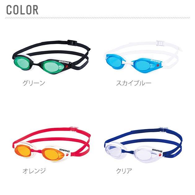 ゴーグル 水泳 レディース メンズ ジュニア スワンズ 紫外線カット 曇り止め クッション  FINA公認 アンチフォグ 競泳 スイミング プール 大人 ゴーグル | ブランド登録なし | 10