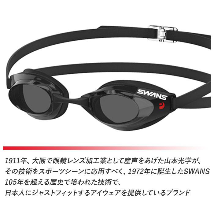 ゴーグル 通販ゴーグル 水泳 大人 クッションあり クリア 競泳 スイムゴーグル スイムグラス レーシングモデル UVカット クリアレンズ SWANS スワンズ  ゴーグル | SWANS | 09