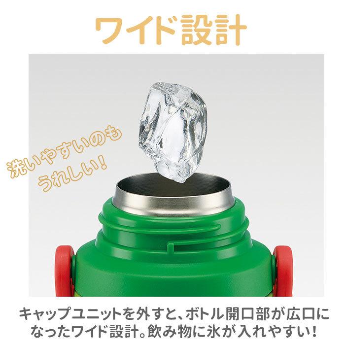 水筒 通販水筒 キッズ ストロー ステンレス 保冷 キャラクター ディズニー かわいい ステンレスボトル 380ml ハローキティ トトロ プラレール 水筒 | スケーター | 15