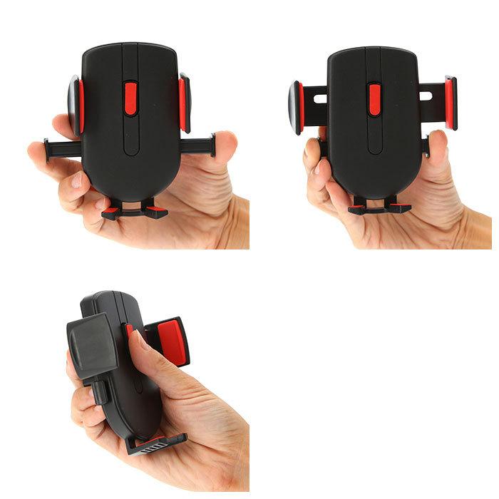 スマホホルダー 車載用 通販 吸盤 携帯 ホルダー スマホ車載ホルダー iPhone スタンド スマートフォン 自動 ロック スマホスタンド 着脱 簡単 スマホホルダー |  | 11