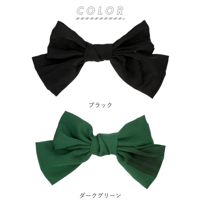 ヘアアクセサリー クリップ 通販 リボン 大きい バレッタ ヘアアクセ ヘアクリップ 大 結婚式 シフォン とろみ    おしゃれ シンプル ヘアアクセサリー |  | 18