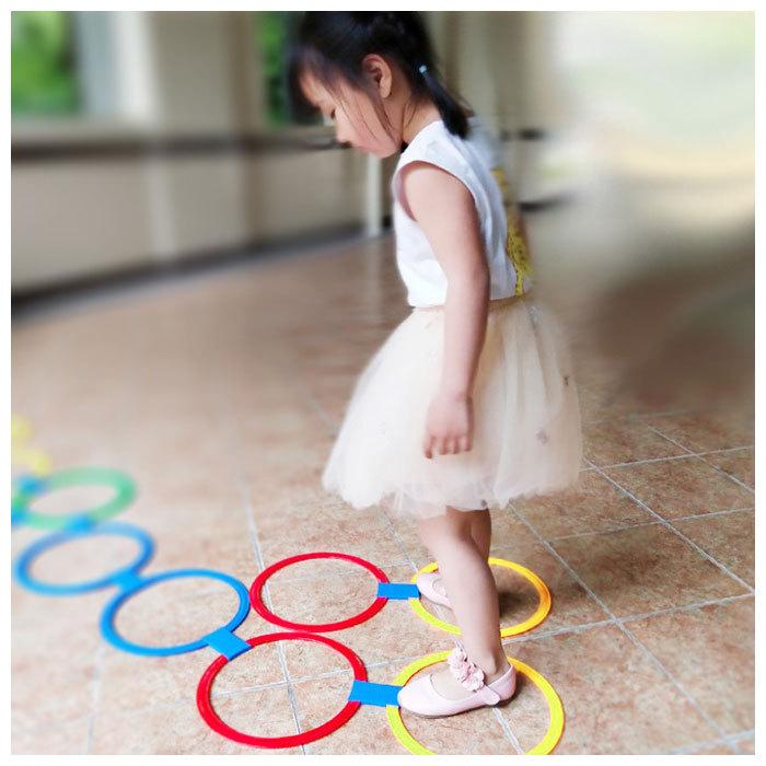 ケンケンパ リング 通販 フープ 10本 けんけんぱ フラットフープ 10個セット 幼稚園 保育園 子供 キッズ 大人 中高生 室内遊び 外遊び おもちゃ 遊具 ケンケンパ |  | 03