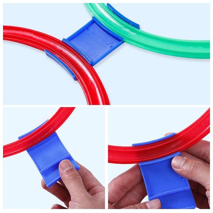 ケンケンパ リング 通販 フープ 10本 けんけんぱ フラットフープ 10個セット 幼稚園 保育園 子供 キッズ 大人 中高生 室内遊び 外遊び おもちゃ 遊具 ケンケンパ |  | 10